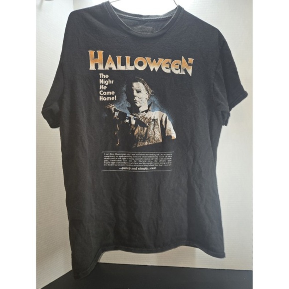 John Carpenter's Halloween Men's T‎ shirt Medium Michael Myers  Horror
